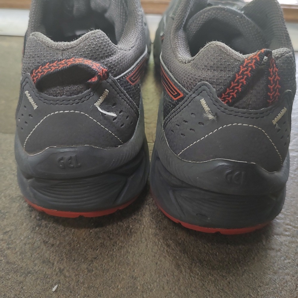 Asics Gel-Venture 9 Mens Trail Running Shoes Black Red 1011B486 Size 9.5